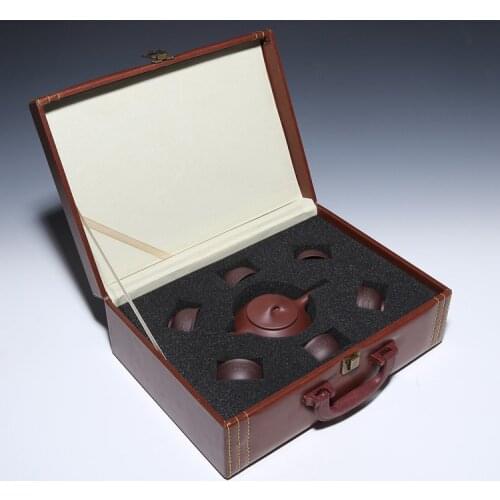 Like hot cakes are recommended masters all hand stone gourd ladle teapot tea set gift wholesale a pot of six glasses