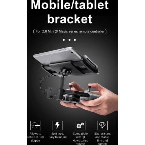 Mobile /tablet bracket for DJI Mini 2/Mavic series remote controller