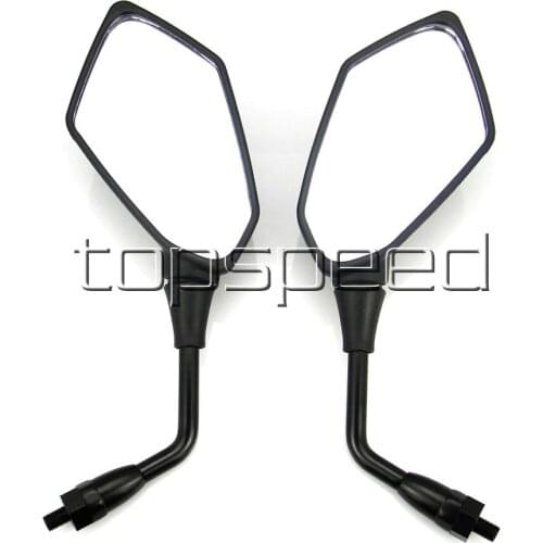 Motorcycle Rearview Mirrors For Kawasaki Z1000 2003-2015 Black