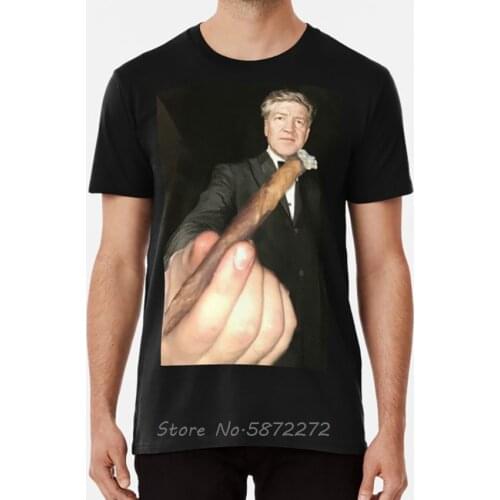 Lynch Passes You The Blunt T Shirt David Lynch Meme Unilad Kino Tshirt Men Cotton Tees Tops Harajuku