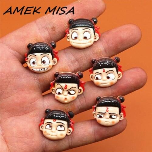 Single Sale 1pcs Novel Grotesque Boy Shoe Charms Accessories Resin Cartoon Shoe Decoration for croc jibz Kids Party X-mas Gifts