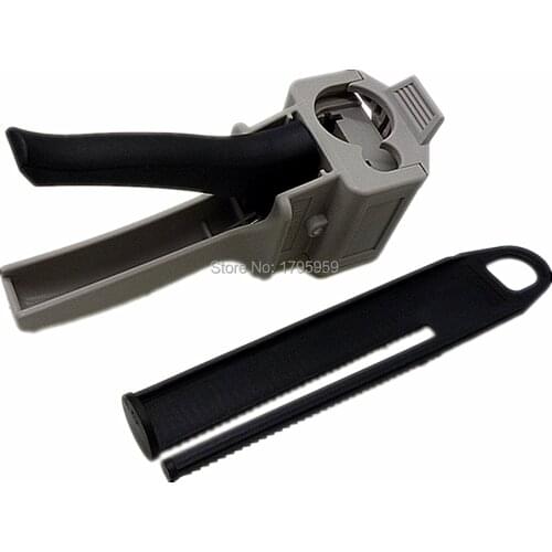 50ML Epoxy Glue Gun Two Component AB Glue Gun Automatically Mixed 10:1 DISPENSING Applicator Adhensive Squeeze Cartridge Gun