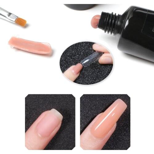Venalisa Poly Nail Gel Nail Art French Nail Constraction Builder Jelly Brush Acrylic Slip Solution Clearnser Plus Remover