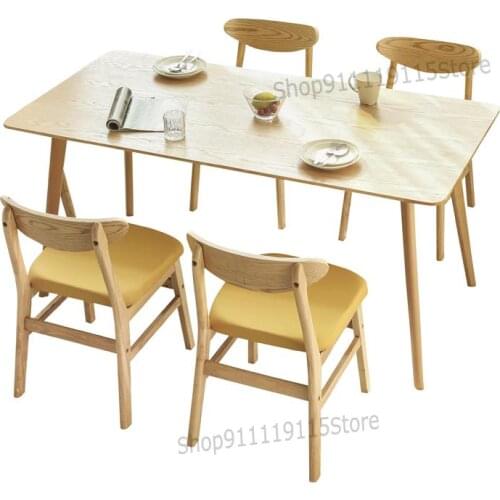 Simple Modern Solid Wood Dining Chair Adult Household Table Chair By Endorsement Table Chair Nordic Milk Tea Shop Leisure Stool
