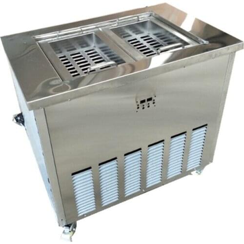 High quality double molds ice automatic popsicle maker machine
