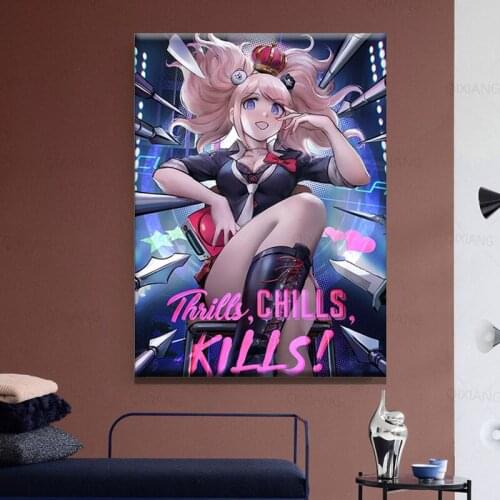Japanese Anime Danganronpa Wall Art Poster Wallpaper Picture Wall HD High Quality Print Modern Art Decoration Frameless
