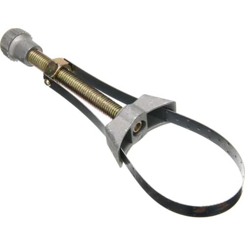 1PC Automobile Oil Filter Strap Wrench Removal Tool Car Repair Disassembly Tools Adjustable 60mm To 120mm Diameter
