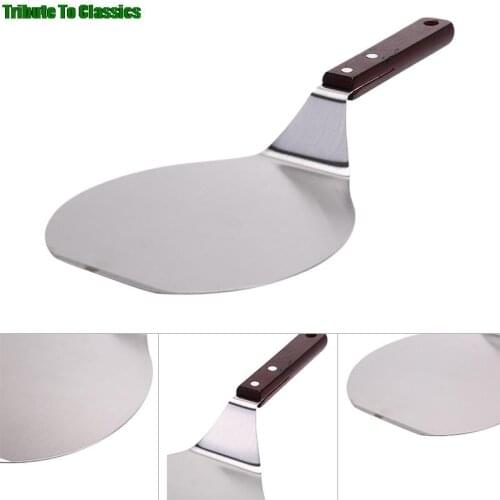 1 Piece Stainless Steel Anti-scalding Pizzas Spatula Pizza bake Pastry Tools Cake Shovel Kitchen Accessories