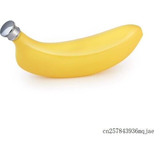 10pcs Banana Hip Flask Wine Pot Alcohol Flask Bottle Vodka Whiskey Bottle Flask for Alcohol