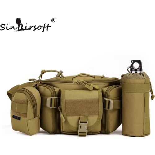 1000D NYLON Tactical Pouch Molle Hunting Bag Waterproof Hiking Fishing Waist Bags Tactical Sports Bag EDC Bag