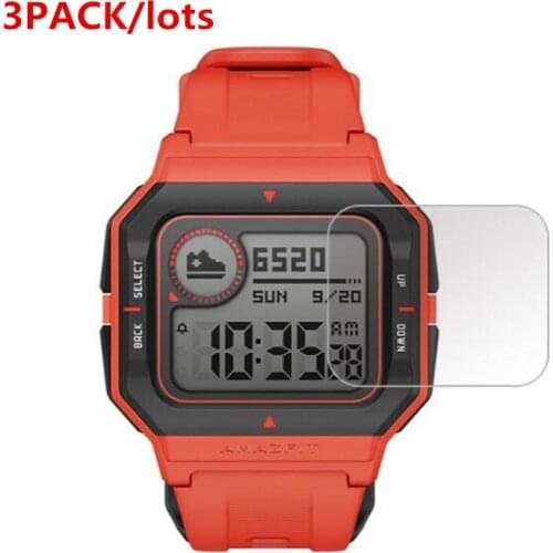 3 Pack for Huami Amazfit Neo Screen Protector Tempered Glass Screen Protector 9H Smartwatch Protective Glass