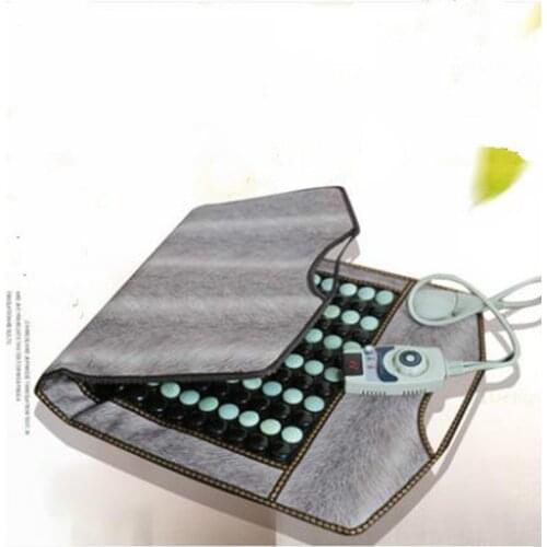 46*86 cm jade germanium physical therapy blanket tomalin electric heating physical therapy rheumatism drainage acid blanket sofa