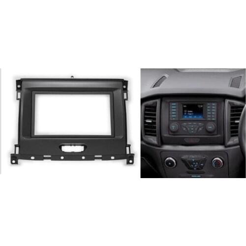 Car Fascias Stereo Radio Panel Audio Navigation Frame Dash Kit For Ford Ranger 2015 2016 2017