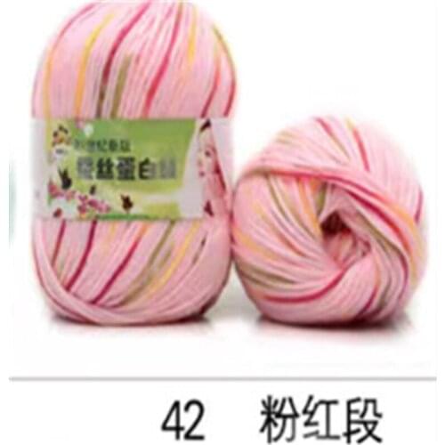 Free shipping wholesale 20pcs/lot 1000g silk velvet Cotton Yarn natural soft baby milk cotton yarn for hand knitting yarn