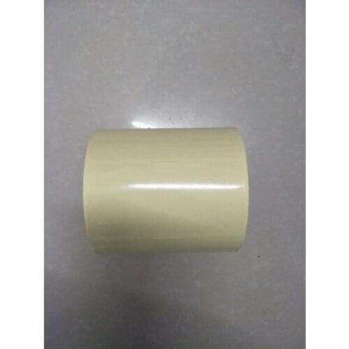 Free shipping Transparent roll of self-adhesive labels bar code paper seal transparent PVC bottles labelsticker