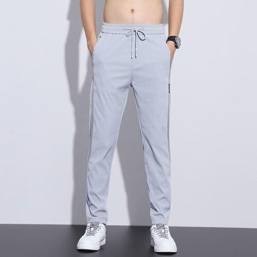 2021 Quick Dry Sweatpants Mens Sports Running Training Pants Breathable Gym Fitness Football Legging Tracksuit Jogging Trousers