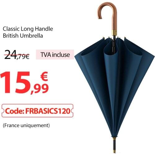 OLYCAT New Wooden Long Umbrella Men Business Vintage Big Golf Umbrellas Wind Resistant Simple Outdoor Travel Umbrella Rain Women