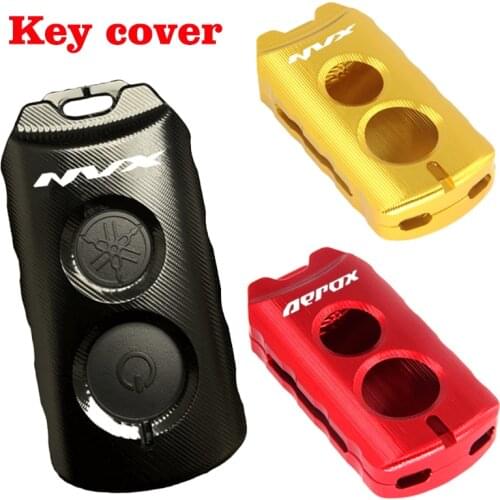 For YAMAHA XMAX X-MAX 400 NVX AEROX QBIX 125 155 250 300 400 2017-2021 Motorcycle CNC Key Fob Case Key Holder Protection