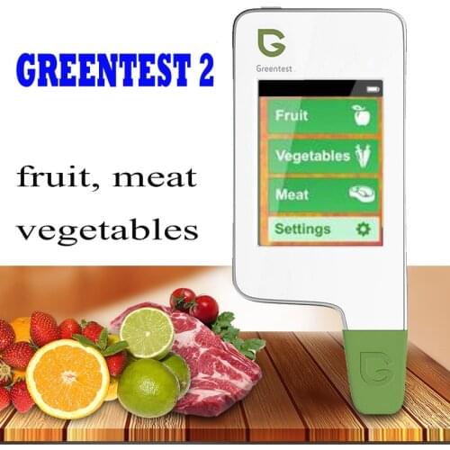 GREENTEST 2 Digital Food Nitrate Tester concentration meter, High Accuracy Fruit and Vegetable and meat Nitrate Detector