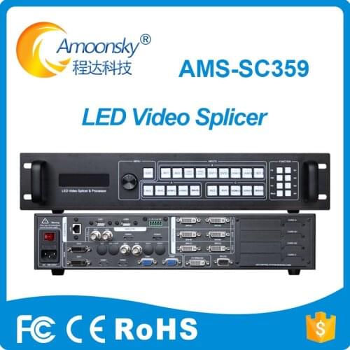 Wholesale multi screen spiicing video processor SC359 6k led wall controller price for video wall led indoor outdoor screen