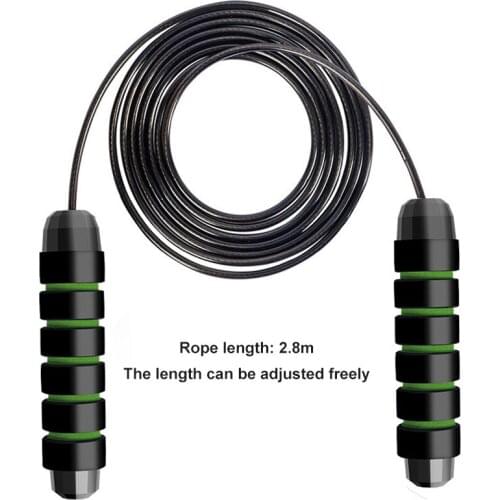 Jump Rope Speed Jumping Steel Wire Double Unders MMA Boxing Skipping Workout Fitness Exercise Training Adjustable Length