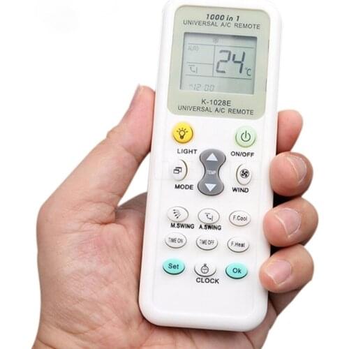 2018 Universal Low Power Consumption K-1028E Air Condition Remote LCD A/C Remote Control Controller GDeals