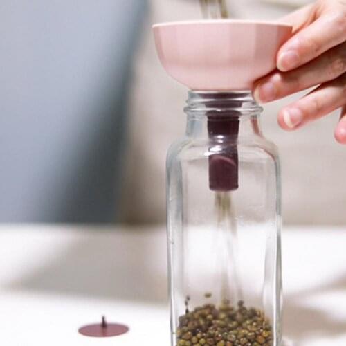 Oil Funnel Eco-friendly Labor-saving PP Foldable Liquid Filter Funnel Supplies for Home Net Flower Tea Funnel