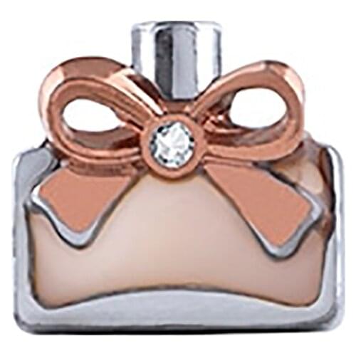 10pcs Perfume bottle floating charms for Living glass locket necklace bracelet watch