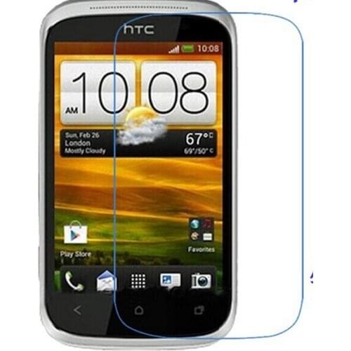2pcs/lot for HTC Desire C A320e film high quality HD clear protect screen guard film to phone clear film hot