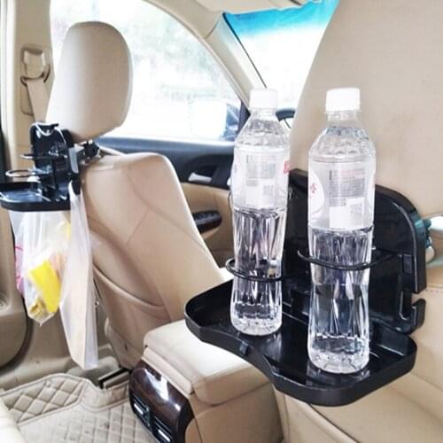 Car water dispenser tray table dining table rear seat cup holder rear seat folding table car accessories car multi-function rack