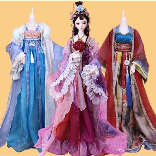 DBS Dream fairy clothes 1/3 bjd doll Outfits Ancient clothes Chinese style dress