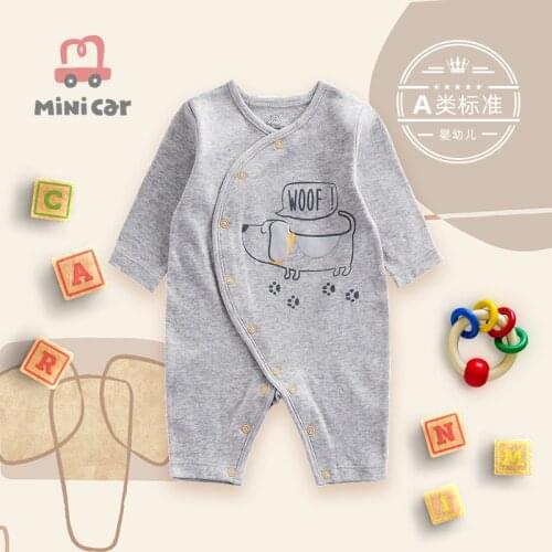 Babys clothes baby one piece clothes spring and autumn cotton newborn clothes babys Jumpsuit man