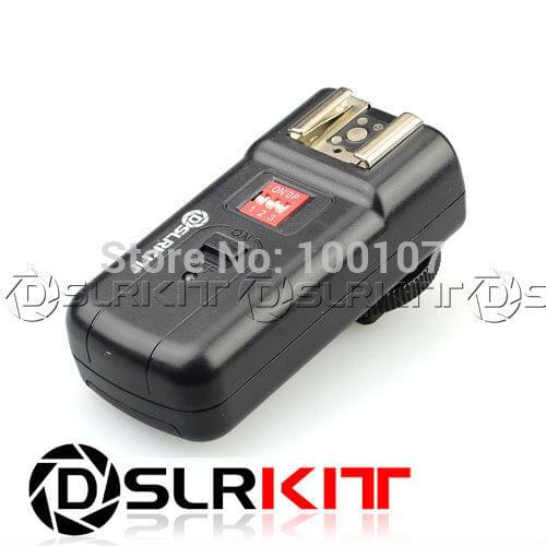 DSLRKIT PT-08XT RX Wireless Flash Trigger Receiver for CANON NIKON