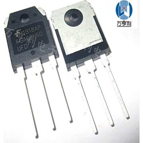 FGA60N60UFDTU FGA60N60UFD TO-3P 60A 600V New and Original 5pcs/Lot