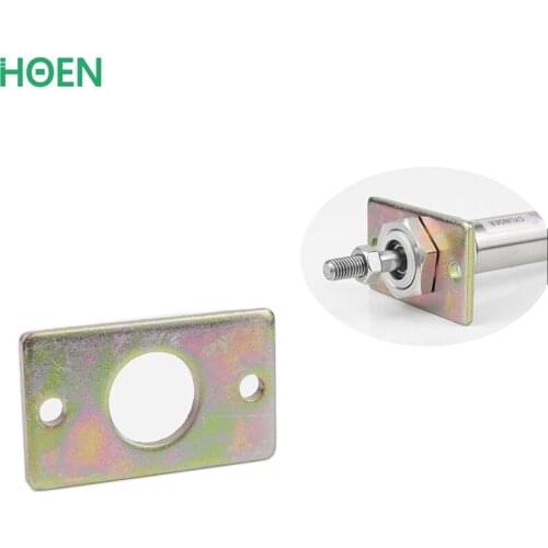 1 pcs Pneumatic FA Flange Plate Mounting Plate For MA MAL bore 16 20 25 32 40 mm Mini Air Cylinder