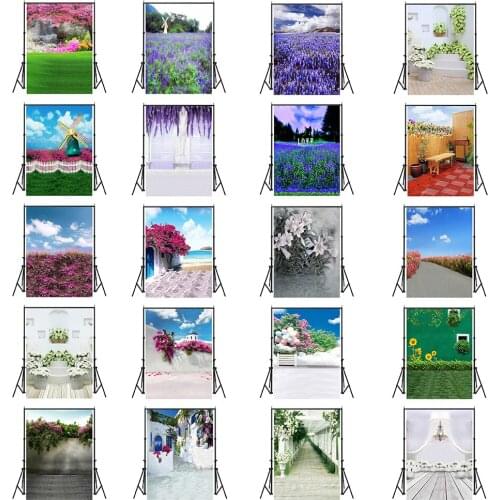 150*225cm Flower Scenery Backdrop Non-woven Photography Background Photocall Photozone for Studio Wedding Photo Supplies