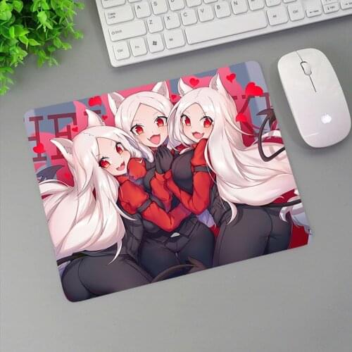 Gaming Pc Gamer Helltaker Computer Mouse Pad Anime Sexy Keyboard Mat Keyboards Accessories Stitch For Office Pad On The Table