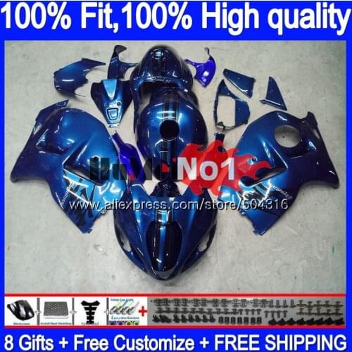 Injection For SUZUKI Hayabusa GSXR 1300 2008 2009 10 11 12 29MC.174 GSXR-1300 GSXR1300 08 09 2010 2011 2012 Glossy blue Fairing