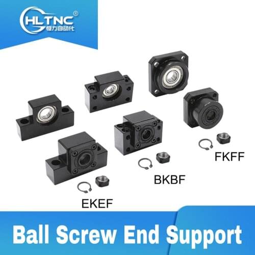 BK10 BF10 BK12 BF12 BK15 BF15 BK20 BF20 FK10 FF10 FK12 FF12 FK15 FF15 EK10 EK12 SFU1204 SFU1605 SFU2005 Ball Screw End Support