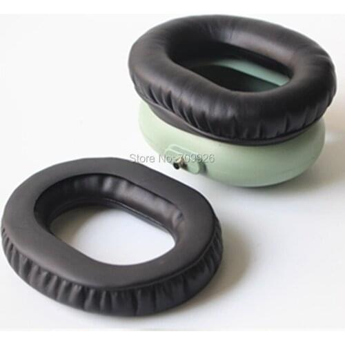 Linhuipad 20 Pairs Pilot headset earmuffs protein leather ear pads ear cups for David clark headphones