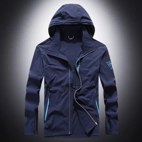 Mens spring and autumn thin stretch soft shell clothing youth outdoor mountaineering sportswear