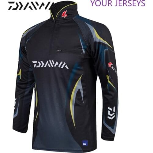 New Brand Daiwa Fishing Clothing Summer Autumn Quick Dry Breathable Outdoor Shirts Vests DAWA Anti UV Clothes