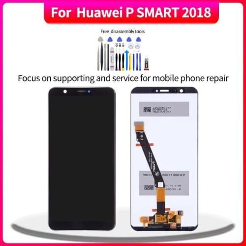 Original Display For Huawei P SMART 2018 Touch Screen Digitizer Assembly For P SMART 2018 lcd Replacement With Free Tools