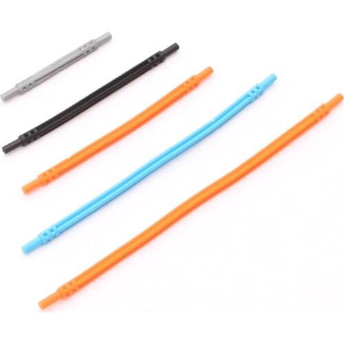 Hole soft axle MOC Small particle building blocks high-tech parts Soft shaft 1x7 1x14 Compatible with accessories 32580 32199