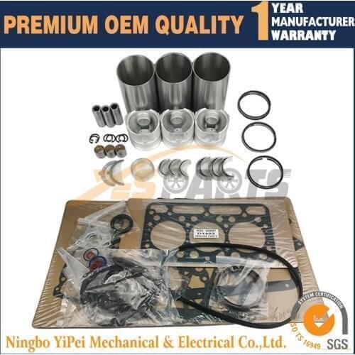 D1402 Overhaul Rebuild Kit For Kubota engine New Holland L454 L455 L2402 tractor