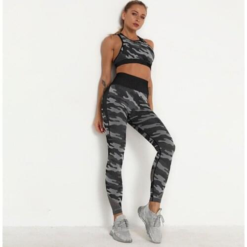 SALSPOR Yoga Sets Women Fitness High Impact Bra Hollow Out Leggings Sports Bodybuilding Joggings Training Slim Fit Tracksuit