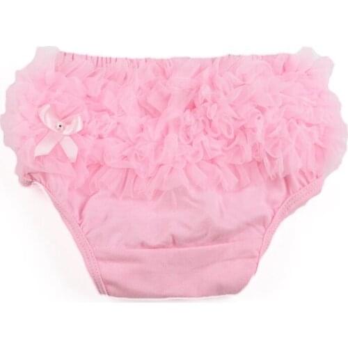 Briefs Bloomer Cover layer for Bebe Girl Photography Prop Size S - Pink
