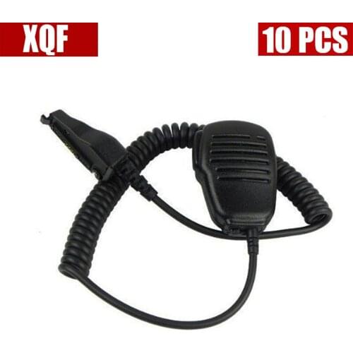 XQF 10PCS Speaker Mic for KENWOOD TK-180 TK-2180 TK-3180 TK-5210 TK-5310 NX-200 Radio