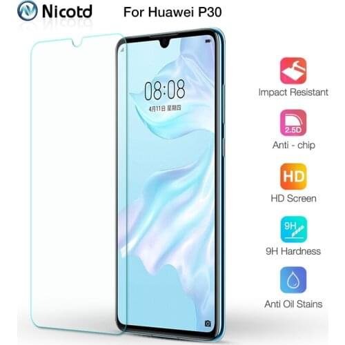 Tempered Glass For Huawei P30 P20 Pro P10 P9 P8 P7 P6 Screen Protector Glass For Huawei P30 Lite P10 Plus P9 P8 Lite 2017 Glass