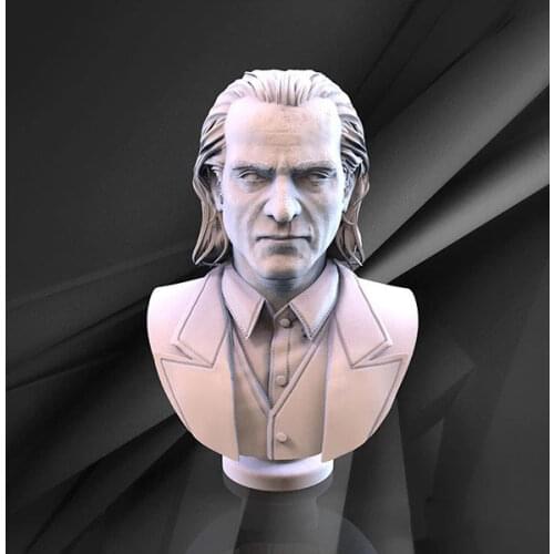 60mm Resin Model Bust Joker 3D Print Figure Unpainted